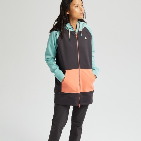 Burton | The Technical Zip Up XS Hiking Outdoors Camping Skiing Snowboarding - Picture 1 of 9